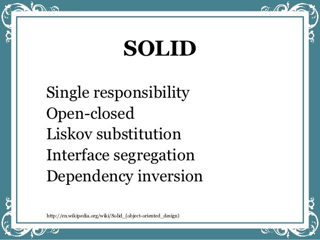 uncle bob single responsibility principle uncle bob single responsibility principle