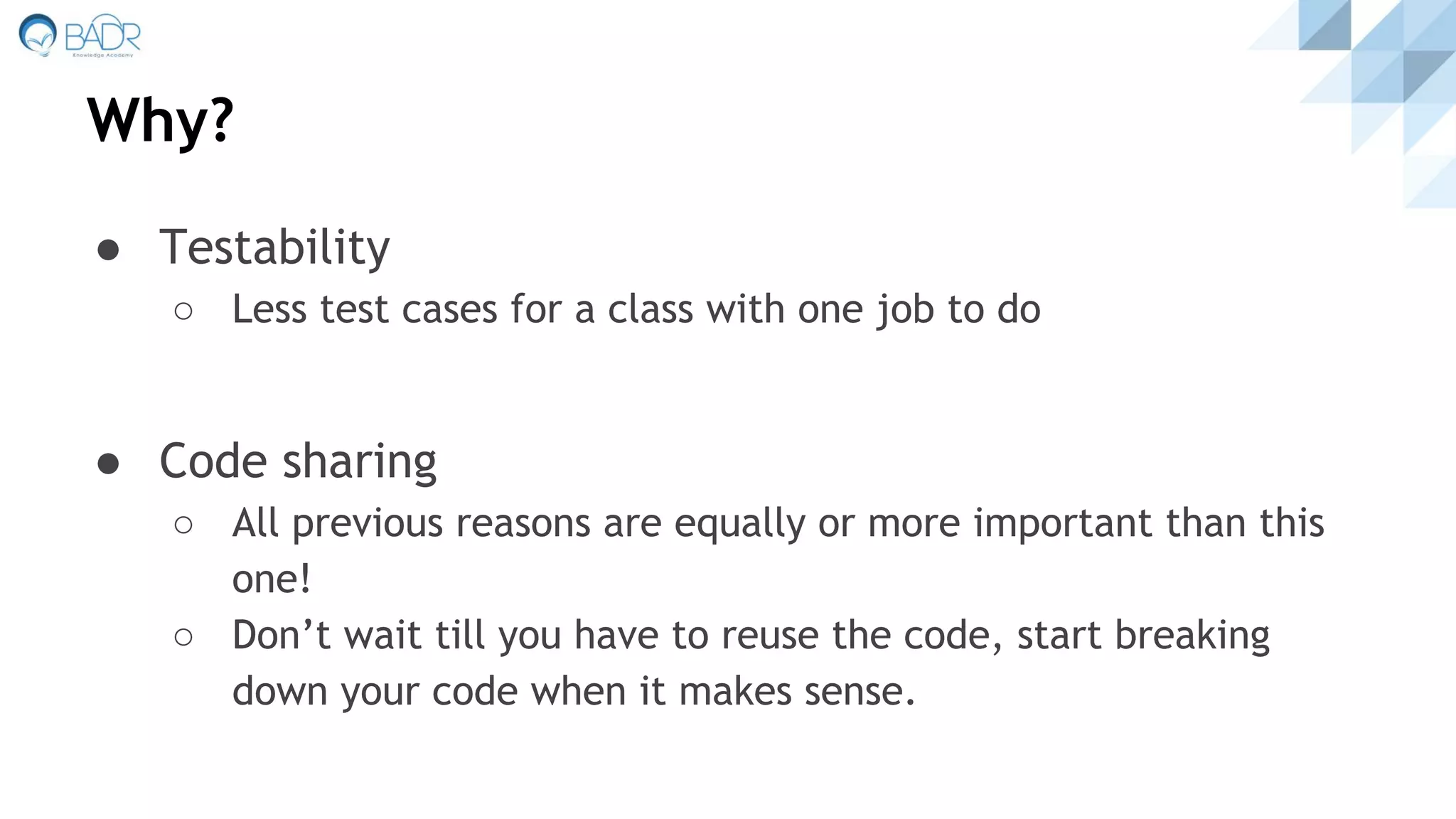 Single Responsibility Principle | PPT