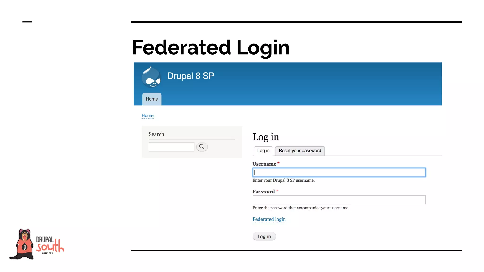 Federated Login
 