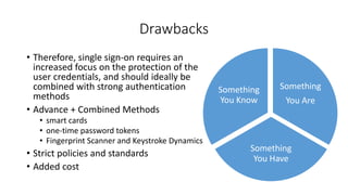Single sign on - benefits, challenges and case study : iFour ...