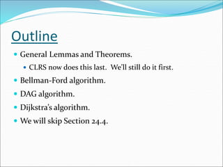 SINGLE SOURCE SHORTEST PATH.ppt