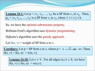 SINGLE SOURCE SHORTEST PATH.ppt