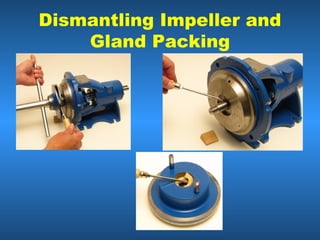 Dismantling Impeller and
    Gland Packing
 