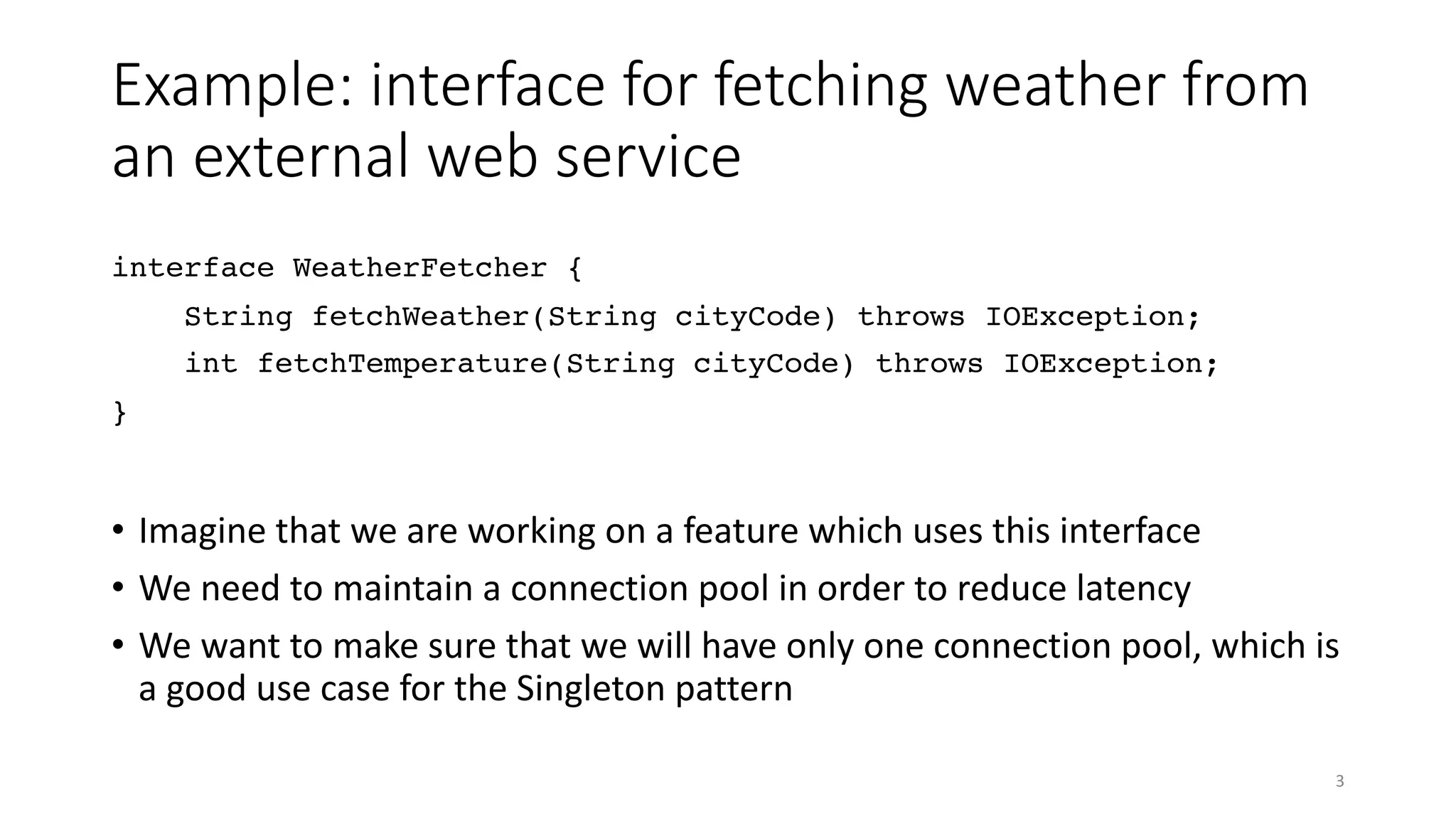 The Singleton Pattern In Java | PDF