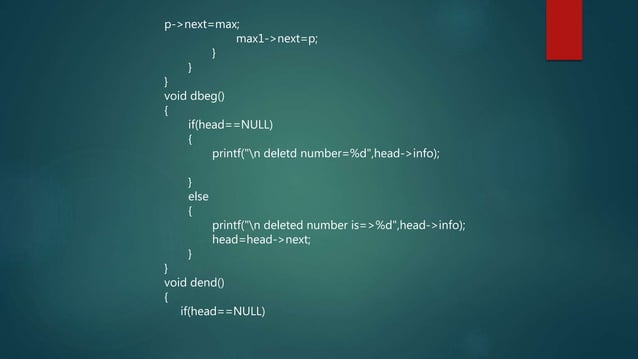 Singly linked list program in data structure - Vtech | PPT