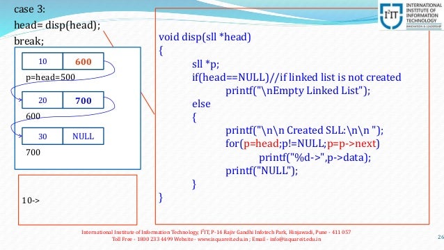 Singly Linked List & Data Structure