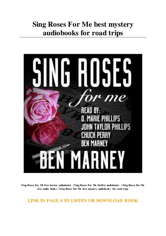 Sing Roses For Me Best Mystery Audiobooks For Road Trips