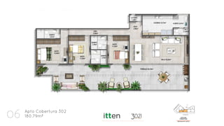 06 Apto Cobertura 302
180,79m²
 