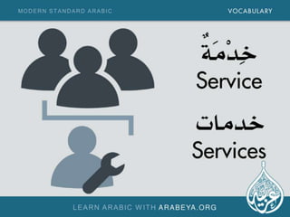 Singular and Plural Words in Modern Standard Arabic