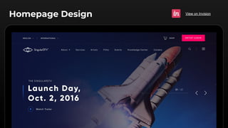 View on Invision
Homepage Design
 