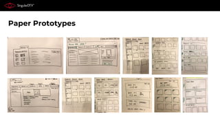 Paper Prototypes
 