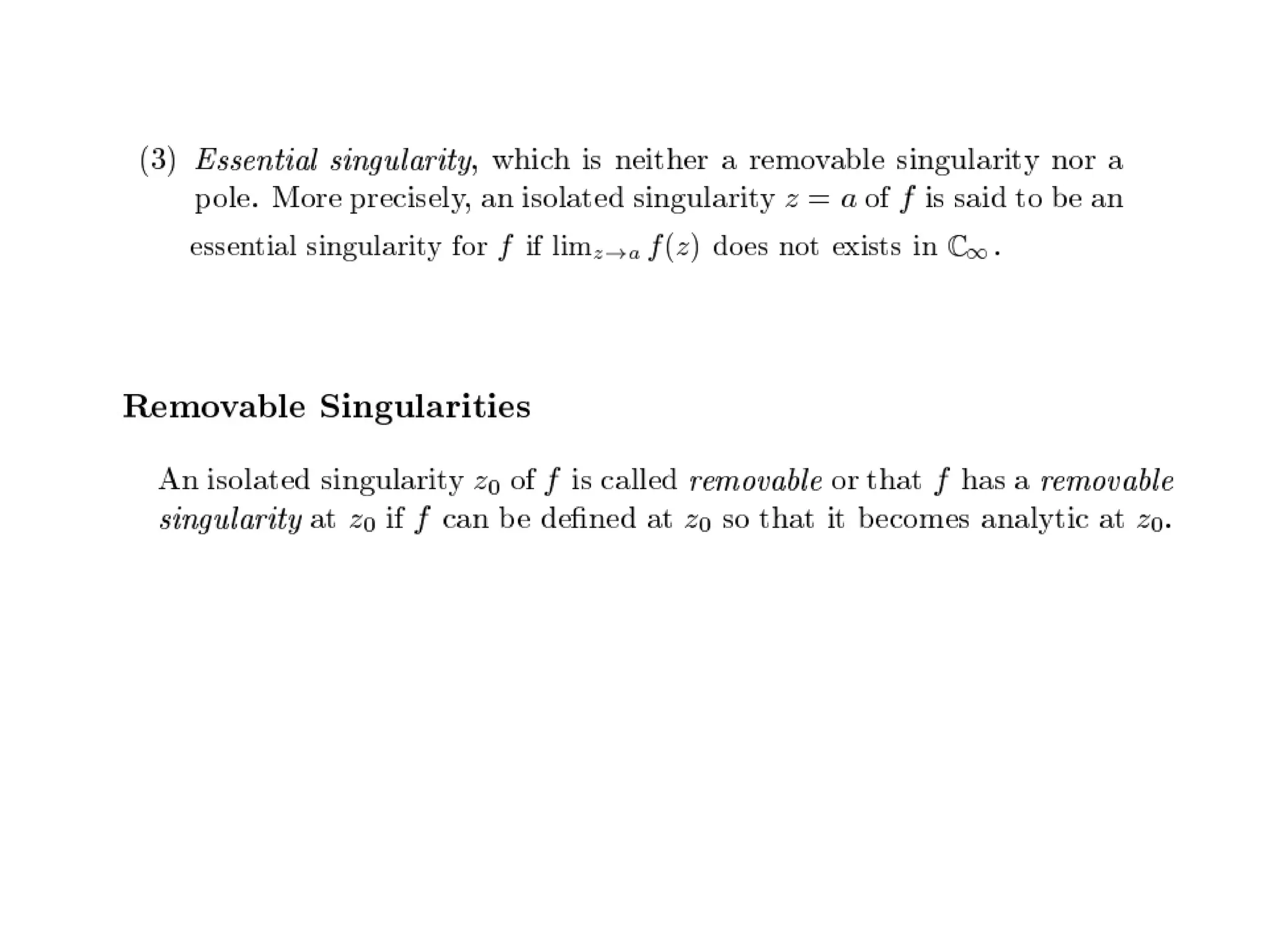 Singularities of a complex functions.pptx