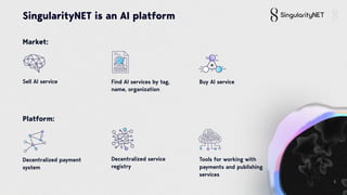 SingularityNET Developer Workshop | PDF