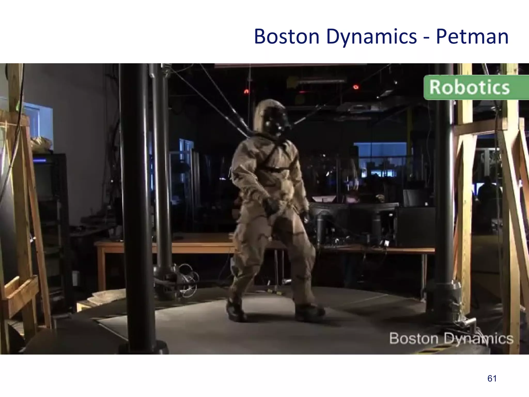 61
Boston Dynamics - Petman
 