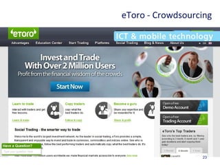 23
eToro - Crowdsourcing
 