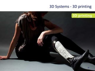 38
3D Systems - 3D printing
 