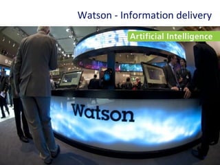 45
Watson - Information delivery
 