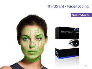 52
ThirdSight - Facial coding
 