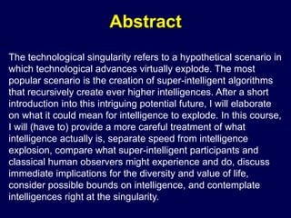 Inteligence Explosion Can Intelligence Explode | PDF