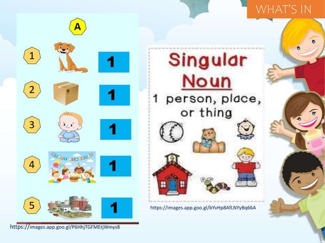 SINGULAR PLURAL NOUNS Grade 2 pptx