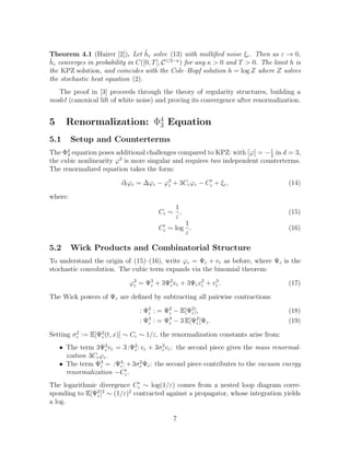 Singular Stochastic Partial Differential Equations: Scaling ...