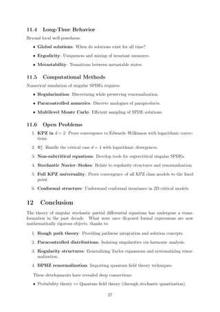 Singular Stochastic Partial Differential Equations | PDF