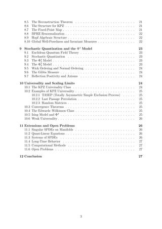 Singular Stochastic Partial Differential Equations | PDF