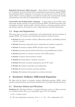 Singular Stochastic Partial Differential Equations | PDF