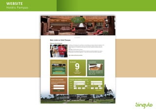 WEBSITE
Hotéis Pampas
 