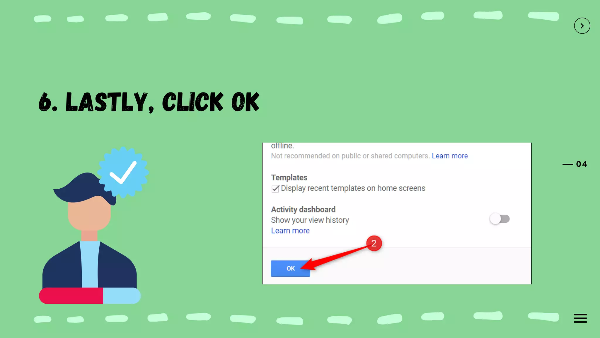 04
6. Lastly, Click OK
 