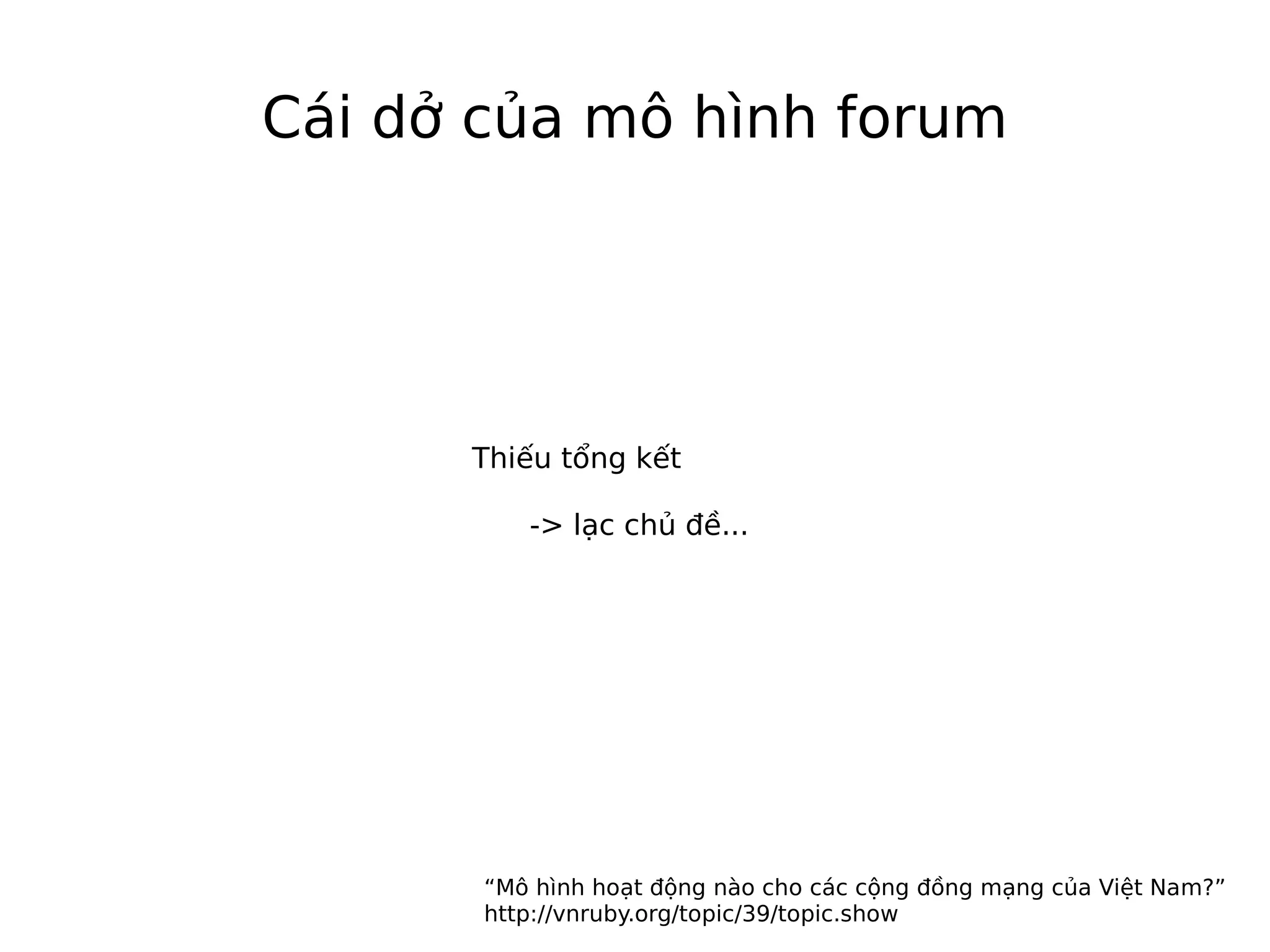 Sinh hoat CLB tin hoc Komaba lan 1 - Phat bieu cua Ngoc