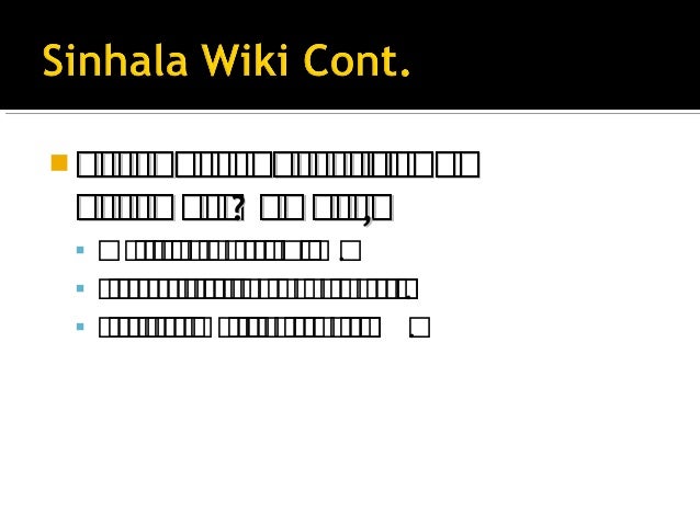 font to sinhala unicode font to sinhala unicode