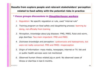 Quantifying Salmonella spp. in pig slaughterhouses and pork markets associated with human health in Hung Yen, Vietnam