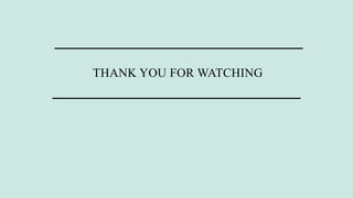 THANK YOU FOR WATCHING
 