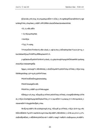 Chuyªn ®Ò thùc tËp                                                  TrÇn Ngoc Ninh - TCDN 41B




       §Ócã métc¸ch®¸nhgi¸ kh¸chquantoµndiÖnh¬n vÒdù ¸n, th«ngthêng®ÓxemxÐt ®é nh¹y ngêi

ta thêngtÝnhto¸n thay®æic¸c chØtiªu NPV,IRRkhi cãsùbiÕn®æicñamétsènh©ntè:

       +Gi¸ b¸n s¶n phÈm.

       + Gi¸ ®Çuvµothay®æi.

       +Vèn®Çut.

       +Tû gi¸ lªn xuèng.

       Trªn thùctÕ khi tÝnh®é nh¹y c¶m cñadù ¸n, ng ta choc¸c biÕnsèthay ®æi 1% sovíi ph¬ng ¸n
                                                   êi

lùa chänban®Çuvµ tÝnhNPVvµ IRRthaybaonhiªu %.

       ý nghÜacñaviÖcph©ntÝch®é nh¹y cñadù ¸n lµ gióp chong©nhµngcã thÓkhoanh®îc hµnhlang

chosù®Çut cñadoanhnghiÖp.

       Ngoµic¸c néi dungtrªn, thÈm®Þnhdù ¸n cßntiÕnhµnhthªm ph©ntÝchtµi chÝnhdù ¸n ®Çut trong

®ãthêngsödôngc¸c ph¬ng ph¸p ph©ntÝchsau.

       Ph©ntÝchdiÔnbiÕnnguånvènsödông.

       Ph©ntÝchluångtiÒnmÆt.

       Ph©ntÝchc¸c chØtiªu tµi chÝnhtrunggian.

       KÕthîp gi÷a ®¸nhgi¸ hiÖuqu¶ tµi chÝnhvíi ph©ntÝchtµi chÝnhdù ¸n trongthÈm®Þnhtµi chÝnh

dù ¸n ®Çut sÏ choNg©nhµngmétkÕtqñachÝnhx¸c h¬n, toµndiÖnh¬n vµ baoqu¸t h¬n ®îc toµnbé dù ¸n

võaxemxÐt trªn tõnggãc®écÊpkh¸c nhau.

       NhvËymçi chØtiªu ®îc sö dôngtrong ®¸nh gi¸ hiÖuqu¶ tµi chÝnhdù ¸n ®Çut cã nh÷ng u nhîc

®iÓmnhÊtdÞnh.Tuynhiªn møc®é kh«ngnh nhau.Mçi chØtiªu thÈm®Þnhd ¸n sÏ ®îc so s¸nh víi c¸c tiªu

chuÈnchÊpnhËndù ¸n nhÊt®Þnh(cã thÓdo néi t¹i chØtiªu mangl¹i hoÆctiªu chuÈnqua so s¸nh chØtiªu




                                             23
 