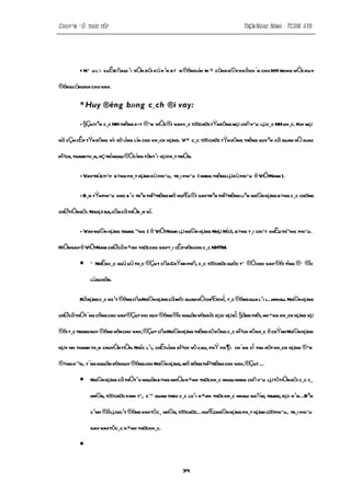 Chuyªn ®Ò thùc tËp                                                            TrÇn Ngoc Ninh - TCDN 41B




         + NÕ u l·i suÊtcñal ¹i tiÒn göi kú h ¹n biÕ n ®éng ln th × còng g©y khã kh ¨n cho NH trong viÖc huy
                           o                                í

®éngcòngnh cho vay.

         * Huy ®éng b»ng c¸ch ®i vay:

         - §Çutiªn c¸c NH thêng xÐt ® Õn viÖc®i vayc¸c tæchøctÝndông mµ chñ yÕu lµc¸c NH kh¸c. Khi mµ

hä cÇn cÊp tÝn dông víi sè lîng lín cho kh¸ch hµng. V× c¸c tæchøc tÝn dông thêng xuyªn cã quan hÖ giao

dÞch, thanh to¸n, hç trînhau ®Ócïng tånt¹i vµ ph¸t triÓn.

         - VaytrùctiÕp b»ng ph¸t hµnh kú phiÕu, tr¸i phiÕu ( nhng thêng lµkú phiÕu ë ViÖtNam ).

         - B¸n tÝnphiÕu kho b¹c trªn thÞtr ng më hoÆc®i vaytrªn thÞtr ng liªn ng©n hµng b»ng c¸c chøng
                                         ê                          ê

chØtiÒngöi. Ngoµi ra,cßn cã thÓb¸n nî.

         - Vay ng©n hµng trung ¬ng ( ë ViÖtNam lµ ng©n hµng Nhµ Níc), b»ng t¸i chiÕt khÊu th¬ng phiÕu.

HiÖnnayë ViÖtNam chØcã h×nh thøccho vayt¸i cÊpvèncho c¸c NHTM.

         •   * NhËnc¸c quü uû th¸c ®Çu t cña ChÝnh phñ, c¸c tæchøc quèc tÕ ®Ócho vay®èi tîng ®· ®îc

             lùachän.

         Râ rµng c¸c ho¹t ®éng cñaNg©n hµng cã mèi quan hÖchÆtchÏ, t¸c ®éng qua l¹i lÉnnhau. Ng©n hµng

chØcã thÓt¨ng cêng cho vay®Çut khi huy ®éng ®îc nguån vèndåi dµo vµ rÎ. §ång thêi, nh÷ng kh¸ch hµng vµ

®èi t¸c trong huy ®éng vèn cho vay,®Çut cñaNg©n hµng thêng sö dông c¸c dÞch vôkh¸c ë chÝnh Ng©n hµng

nµy nh thanh to¸n chuyÓn tiÒn. Ngîc l¹i, chÊtlîng dÞch vô cao, phÝ ph ¶ i ch¨ng sÏ thu hót kh¸ch hµng ® Õn

®«ng h¬n, t¨ng nguån vènhuy ®éng cho Ng©n hµng, më réngthÞtr ng cho vay,®Çut É
                                                           ê

         •   Ng©n hµng cã thÓt¹o nguån b»ng nhiÒu h×nh thøckh¸c nhau nhng chñ yÕu lµ tõtiÒngöi c¸c c¸

             nh©n, tæchøc kinh tÕ, c¬ quan theo c¸c lo¹i h×nh thøc kh¸c nhau: ng¾n, trung, dµi h¹nÉBªn

             c¹nh ®ã lµ ho¹t ®éng vaytõc¸ nh©n, tæchøcÉhoÆcng©n hµng ph¸t hµnh cæphiÕu, tr¸i phiÕu

             hay vaytõc¸c h×nh thøckh¸c.

         •


                                                     34
 