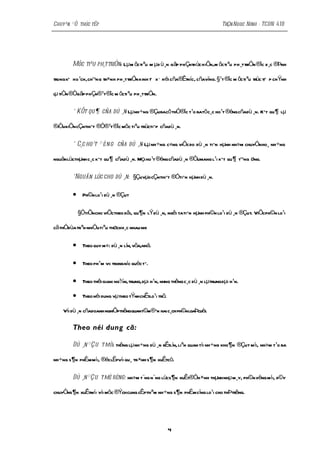 Chuyªn ®Ò thùc tËp                                                                TrÇn Ngoc Ninh - TCDN 41B




         Môc tiªu ph¸ttriÓn: Lµ m ôcti ªu m µd ù¸n gãp phÇnth ùc hiÖn,m ôcti ªu ph ¸t triÓn ®îc x ¸c ®Þnh

trong kÕ ho ¹ch,ch¬ng tr×nh ph ¸ttriÓn kinh t x · h éi cña®Êtníc, cñavïng. §¹t ®îc m ôcti ªu trùc tiÕ p chÝnh
                                             Õ

lµ tiÒn ®Ògãp phÇn®¹t®îc m ôcti ªu ph ¸ttriÓn.

         * KÕt qu¶ cña dù ¸n Lµ nh÷ng ®Çuracô thÓ®îc t¹o ratõc¸c ho¹t ®éng cñadù ¸n. KÕt qu ¶ lµ
                            :

®ÒukiÖn cÇnthiÕt ®Ó®¹t ®îc môc tiªu trùctiÕp cñadù ¸n.
 i

         * C¸c ho¹t ® é ng cña dù ¸n Lµ nh÷ng c«ng viÖc do dù ¸n tiÕn hµnh nh»m chuyÓn ho¸ nh÷ng
                                    :

nguån lùcthµnh c¸c kÕt qu ¶ cñadù ¸n. Mçi ho¹t ®éng cñadù ¸n ®Òumang l¹i kÕt qu ¶ t¬ng øng.

         *Nguån lùc cho dù ¸n: §Çuvµo cÇnthiÕt ®ÓtiÕn hµnh dù ¸n.

         •     Ph©n lo¹i dù ¸n ®Çut

             §ÓtiÖncho viÖctheo dâi, qu ¶n lÝdù ¸n, ngêi tatiÕn hµnh ph©n lo¹i dù ¸n ®Çut. ViÖcph©n lo¹i

cã thÓdùa trªn nhiÒu tiªu thøckh¸c nhau nh:

         •     Theo quy m«: dù ¸n lín, võa,nhá.

         •     Theo ph¹m vi: trong níc quèc tÕ.

         •     Theo thêi gian: ng¾n, trung, dµi h¹n, nhng thêng c¸c dù ¸n lµtrung dµi h¹n.

         •     Theo néi dung vµ theo tÝnh chÊtlo¹i trõ.

    Víi dù ¸n cñadoanh nghiÖpthêngquant©m®Õn hai c¸ch ph©nloaÞcuèi.

         Theo néi dung cã:

         Dù ¸n ®Çu t míi: thêng lµ nh÷ng dù ¸n rÊtlín, liªn quan tíi nh÷ng kho ¶n ®Çut míi, nh»m t¹o ra

nh÷ng s ¶n phÈm míi, ®éclËpvíi qu¸ tr×nh s ¶n xuÊtcò.

         Dù ¸n ®Çu t më réng: nh»m t¨ng n¨ng lùcs ¶n xuÊt®Óh×nh thµnh nhµ m¸y, ph©n xëng míi, d©y

chuyÒns ¶n xuÊtmíi víi môc ®Ých cung cÊpthªm nh÷ng s ¶n phÈm cïng lo¹i cho thÞtr ng.
                                                                               ê




                                                          4
 