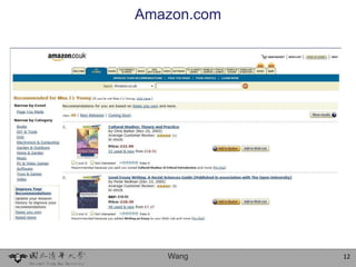 Amazon.com




   Wang      12
 
