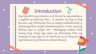 SINIFICATION NG Timog at Silangang Asya.pptx