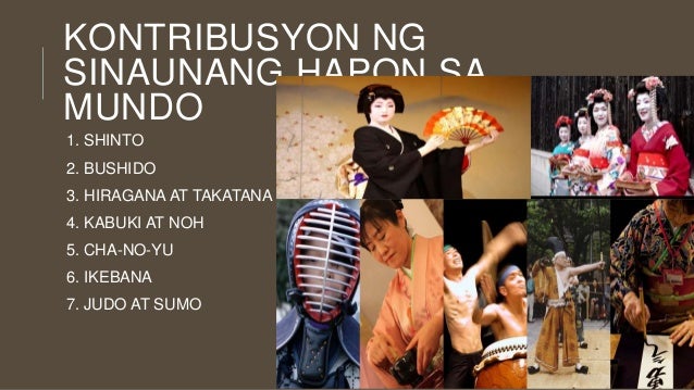 Kaugalian Ng Mga Hapon Sining at kasaysayan ng hapon