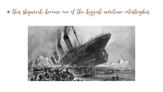 Sinking of the titanic | PPT