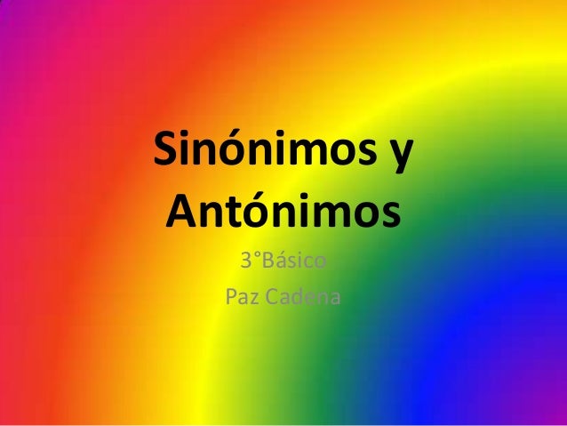 Sinónimos y antónimos Artesanato O Que É ~ Sinónimos y antónimos