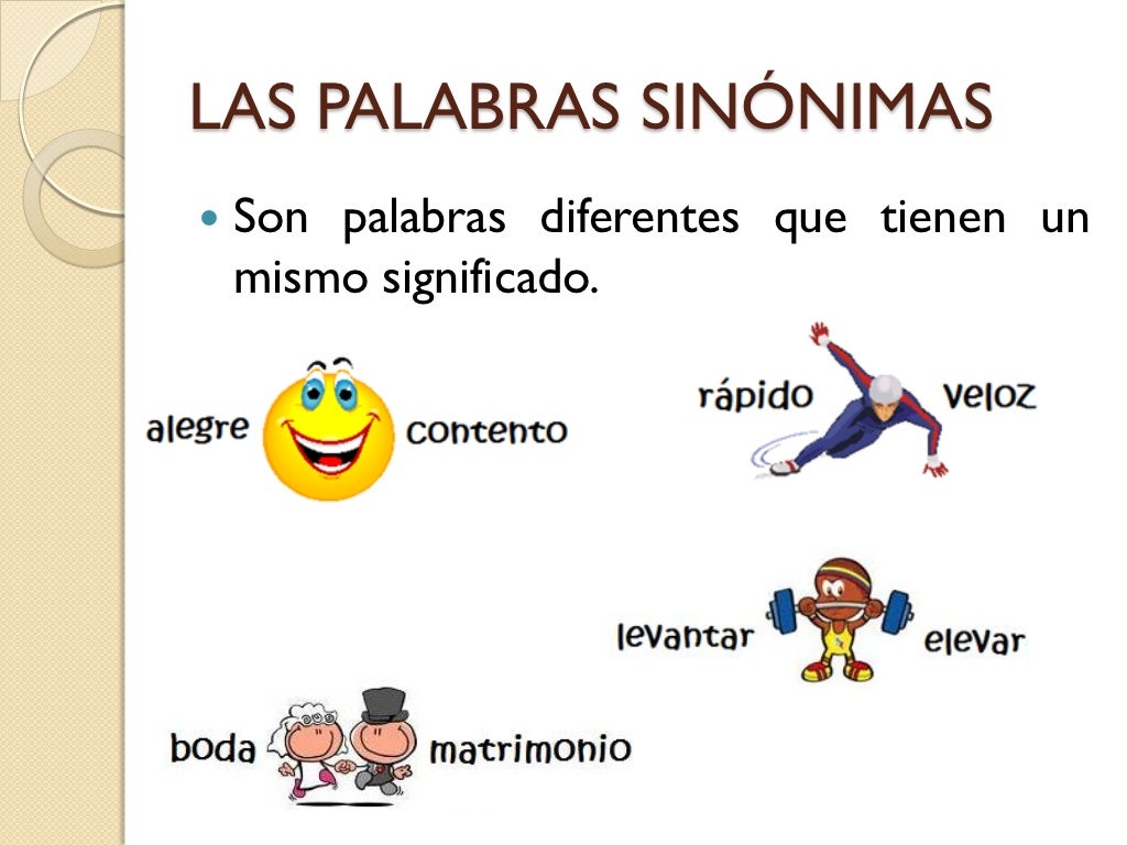 Tipos de palabras