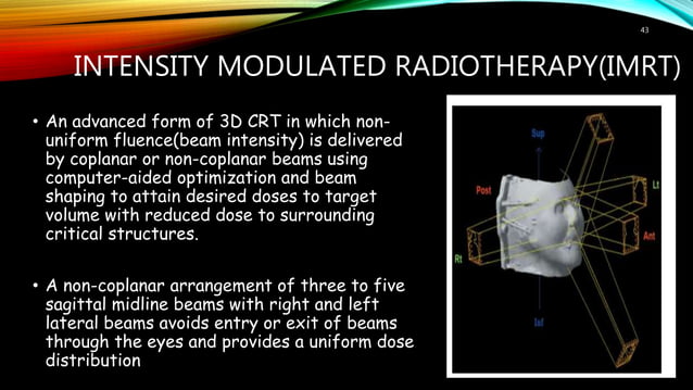 Radiotherapy advances in Sino-nasal malignancies | PPTX