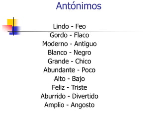 SINONIMOS Y ANTONIMOS.ppt