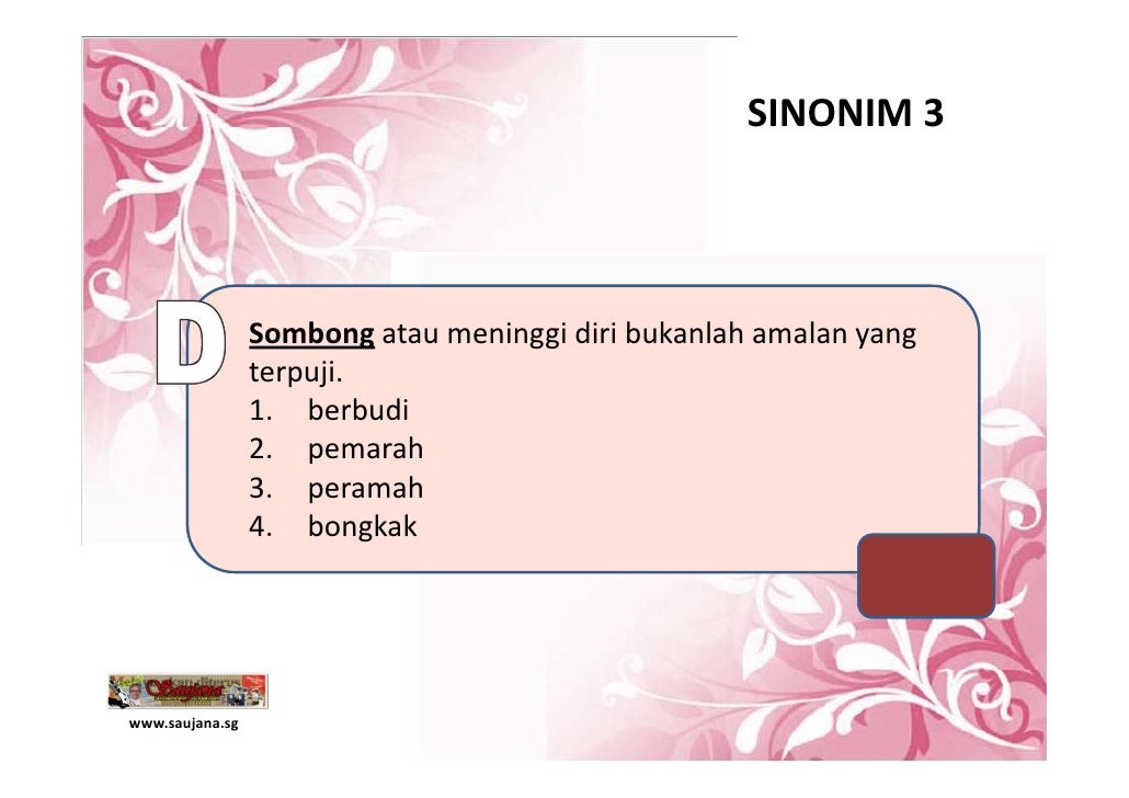 Apakah Sinonim Bagi Perkataan Amalan - malayrifki