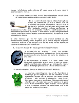 Sinopsis del libro quinta disciplina