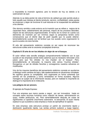 Sinopsis del libro quinta disciplina