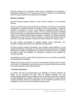 Sinopsis del libro quinta disciplina