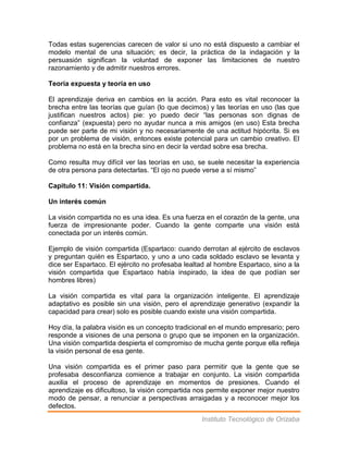 Sinopsis del libro quinta disciplina